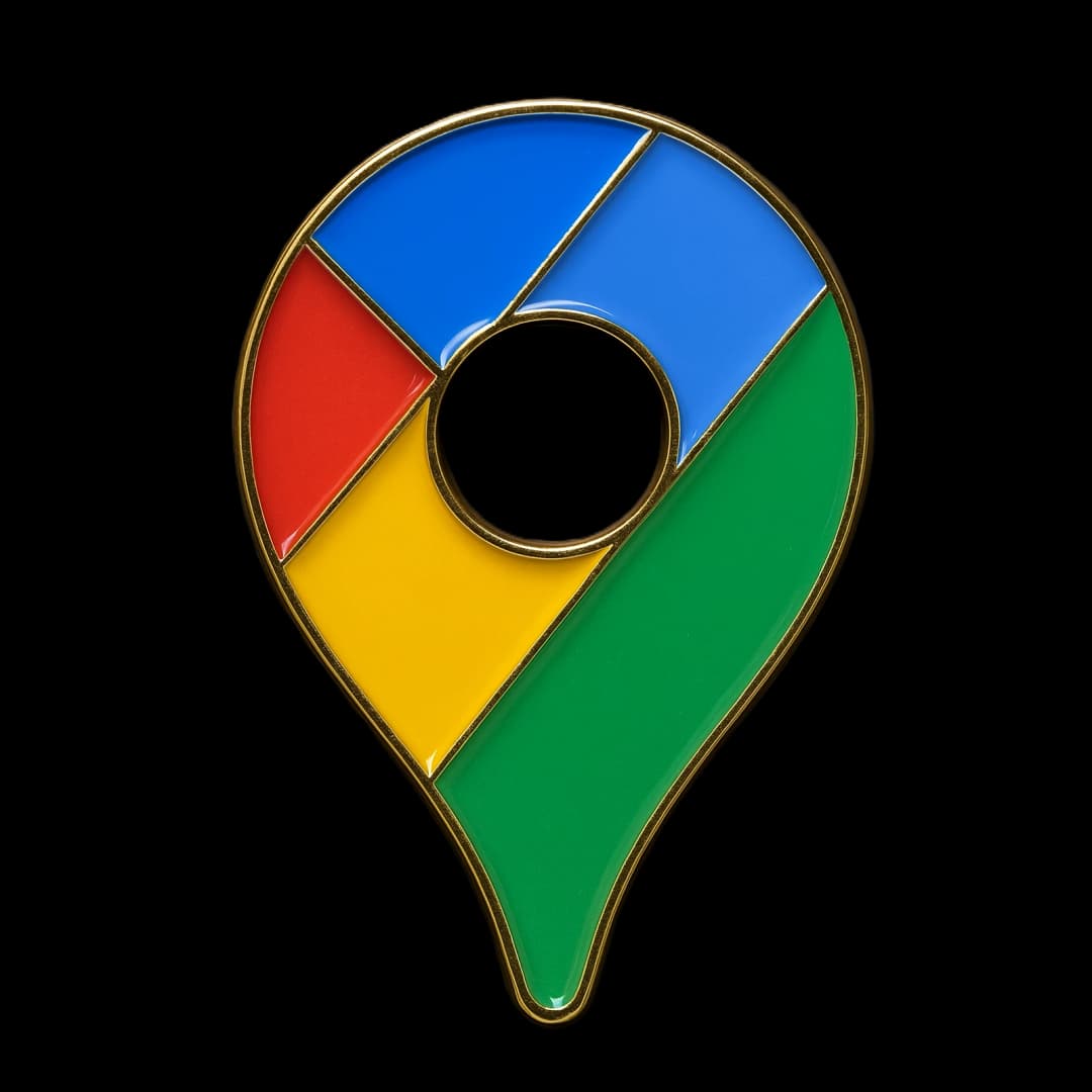 Rank-in-maps Pin Logo